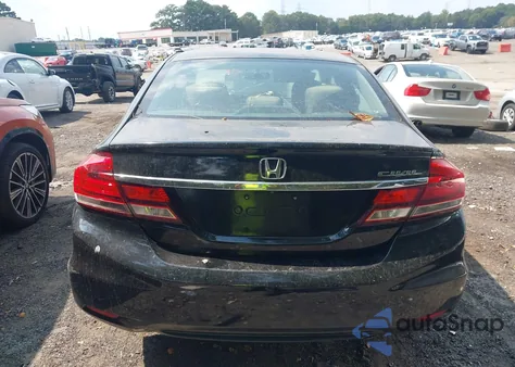 2013 Honda Civic Lx z USA, uszkodzony, nr VIN 2HGFB2F58DH512885